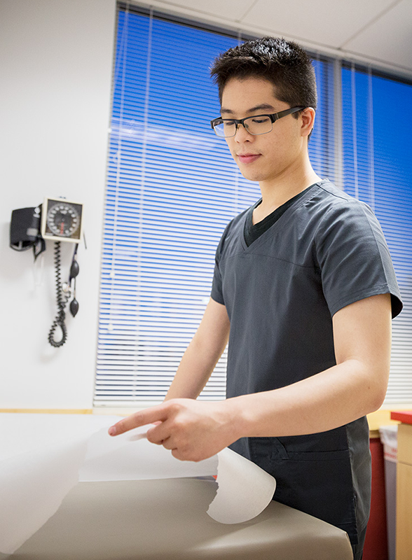 Patient Care Technician Certification CPCT A   Patient Care Technician Resetting An Exam Room 